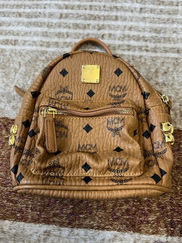 Mcm mini backpack - mini, stark