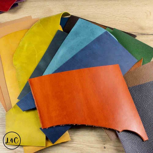 Vegetable tanned leather off - vegetable,
