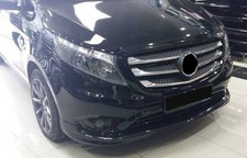 Front Grille Chrome Stainless Steel For Mercedes Vito W447  2019-2024 5 pcs