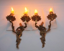 VINTAGE PAIR OF  WALL LIGHTS 2
