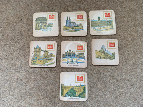 Vintage stella artois - , beer