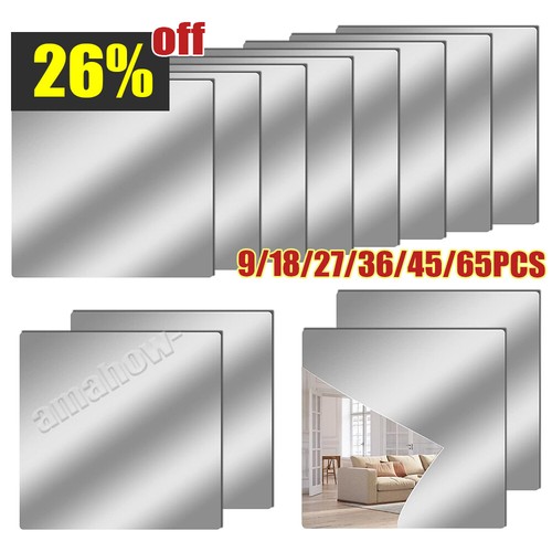 54pcs mirror tiles wall - tiles,