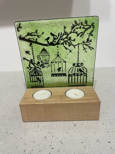 Handmade glass kathryn tea - handmade,