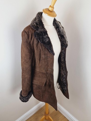Womens vintage sheepskin coat - vintage,