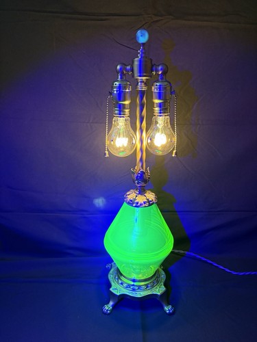 Czech uranium vaseline glass - czech,