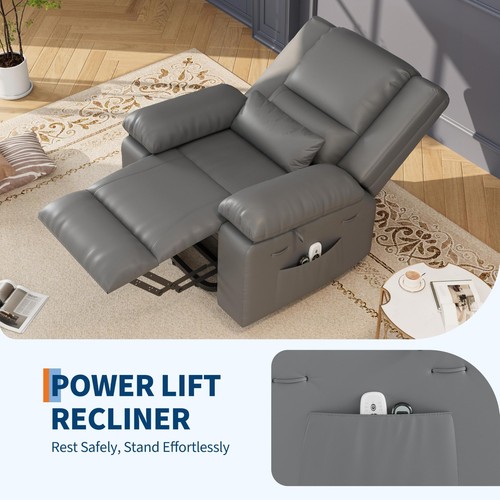 Power lift recliner chair - chair,