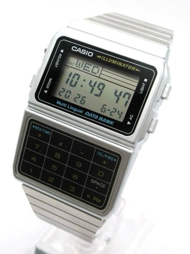 Casio data bank dbc - casio, silver