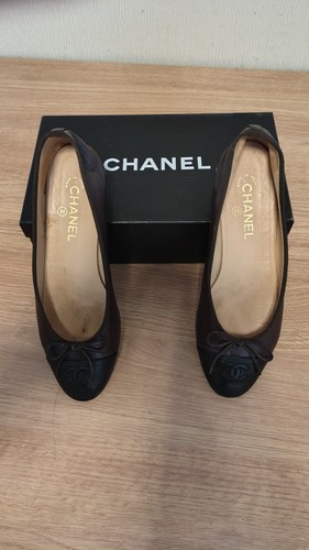 Chanel maroon ballerina - maroon, pumps