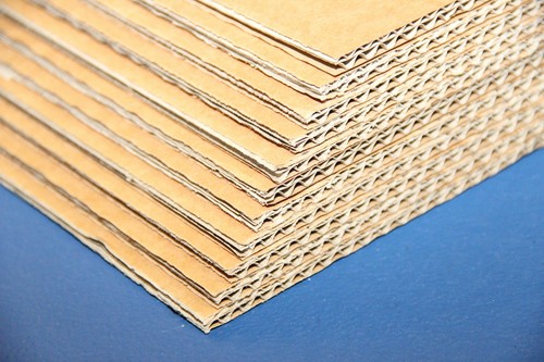 Corrugated board cardboard - corrugated,