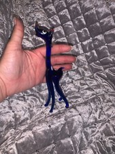 vintage Blue Murano art glass figure aardvark animal