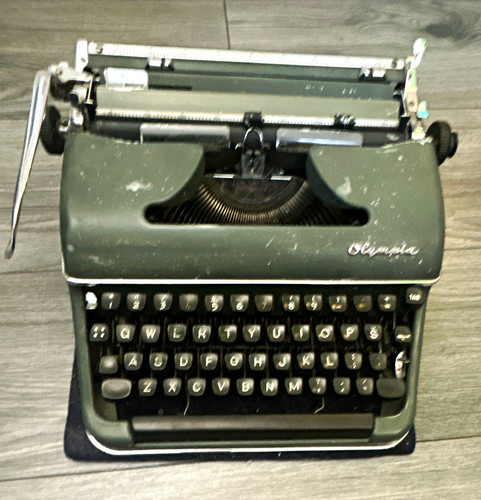 Olympia vintage green metal - green,