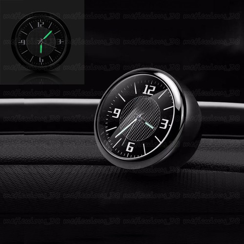 Luminous car interior clock - interior,