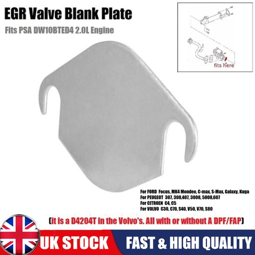 Egr valve blank - valve, for