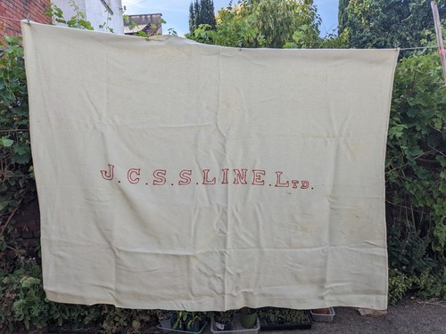Vintage ship wool - ship's, single