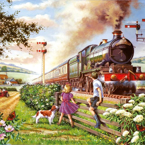 Railway children vintage steam - railway,