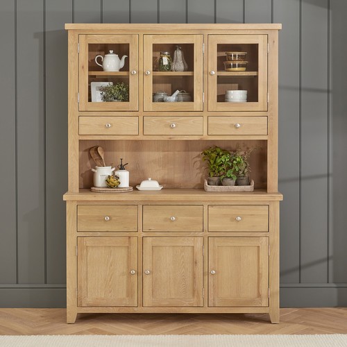 Large sideboard glazed dresser - large,