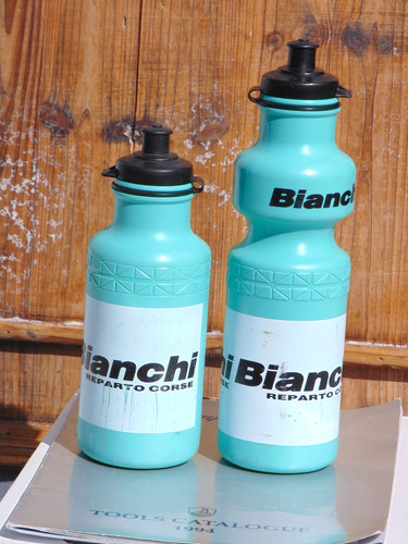 Bianchi celeste water bottles - celeste,