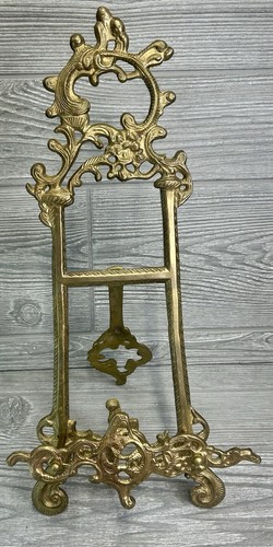 Vintage solid brass display - solid,