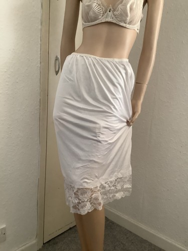 Vintage white sheer silky - sheer,