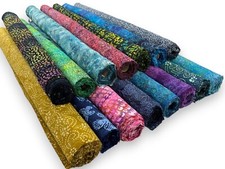 Batik Fabric Cotton Hand-Dyed