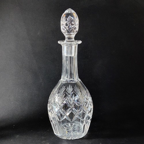 Webb corbett georgian decanter - corbett,