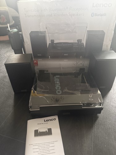 Lenco 101bk turntable - lenco, ls-101bk