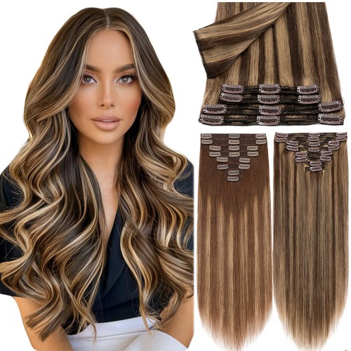 Thick clip real - remy, hair