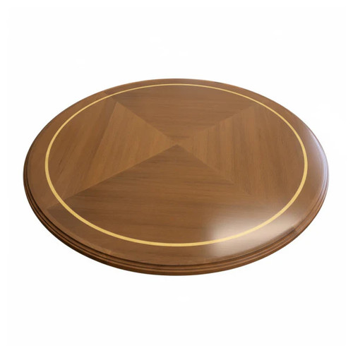 Round luxury marine teak - round,