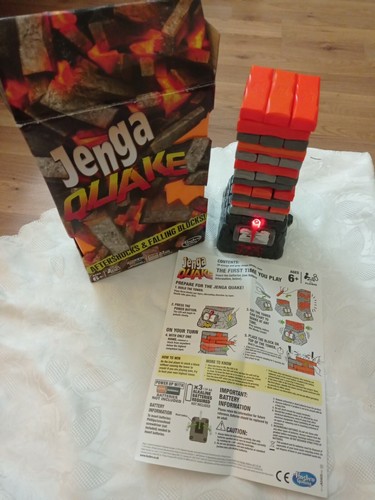 Jenga quake game aftershocks - jenga,