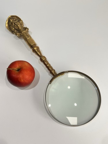 Large ornate vintage brass - vintage,