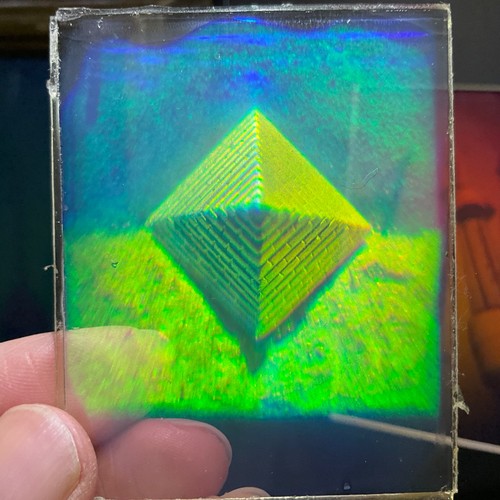 Hologram glass picture - picture, 2x2
