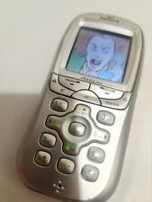 Rare Philips Fisio 822 Silver Network Mobile Phone Vintage COLLECTORS Read Below