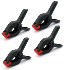 4x 3.5" Spring Clamps Heavy Duty Nylon Plastic Quick Grip Clips Woodworking DIY