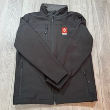 Renault Trucks Black Softshell Wind/Rain Resistant Jacket UK Size S Men’s