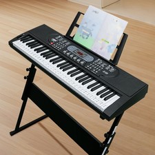 88 Keys Electronic Teaching Keyboard Digital Music Piano Instrument & Microphone