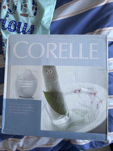 Corelle piece dinnerware - corelle, 20