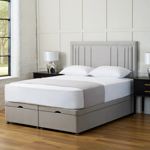 Divan ottoman panel bed plush - divan,