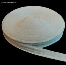 20MM PLAIN WEAVE ECRU/NATURAL