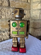 Vintage Horikawa Japan Tinplate Attacking Martian Robot