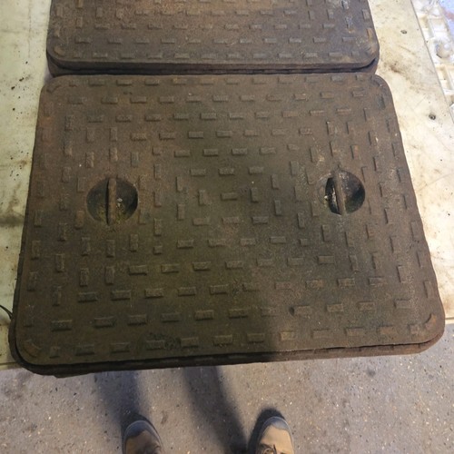 Cast iron manhole cover - manhole,