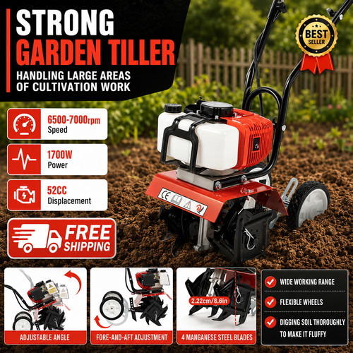 52cc 1700w garden gasoline - 52cc,