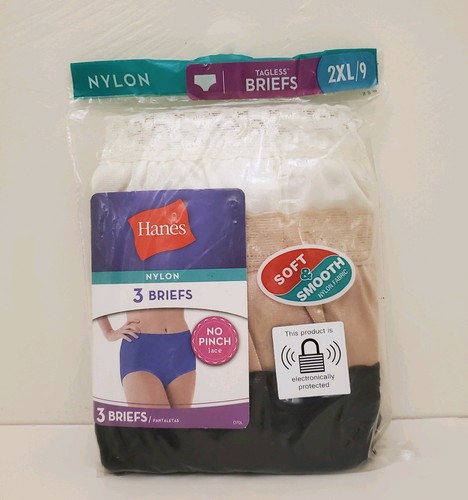 Hanes nylon briefs women size - hanes,