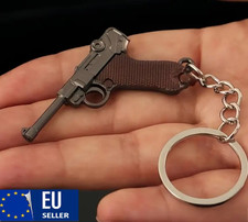 mini gun MGC LUGER P-08 pistol full metal keychain toy gift 5cm - EU