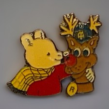 Rupert Bear Next To A