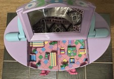 Vintage Polly Pocket Bluebird 1991 Pullout Playhouse Make Up Box