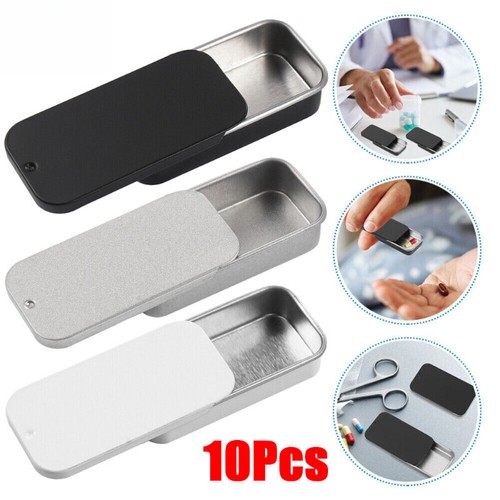 10pcs 10ml metal rectangular - 10ml,