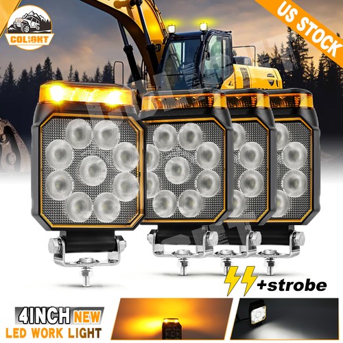 4pc 4inch led - 4pc, directional