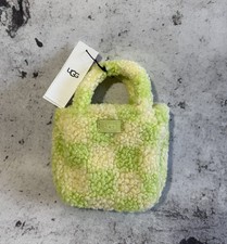 UGG Maribel Mini Bag Sherpa One Size HVGR 1132390 Crossbody 100% Authentic