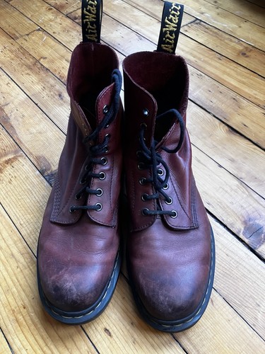 Doc marten boots - marten, red
