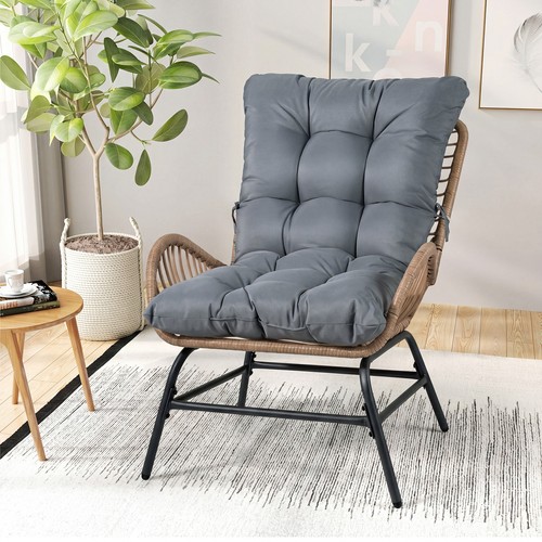 Rattan leisure chair - pe,